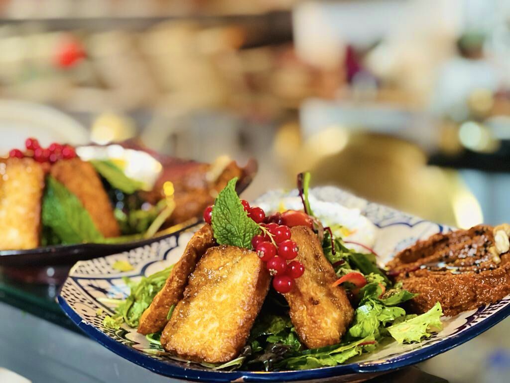 Halloumi Salat