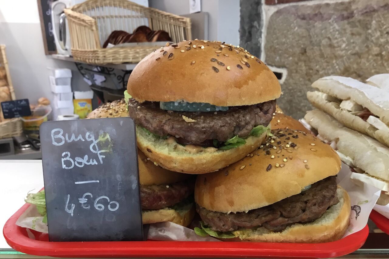 Nos burgers maison