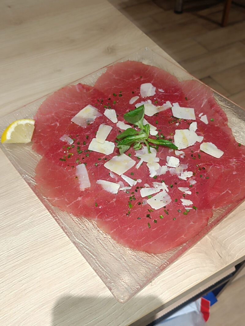 Carpaccio boeuf