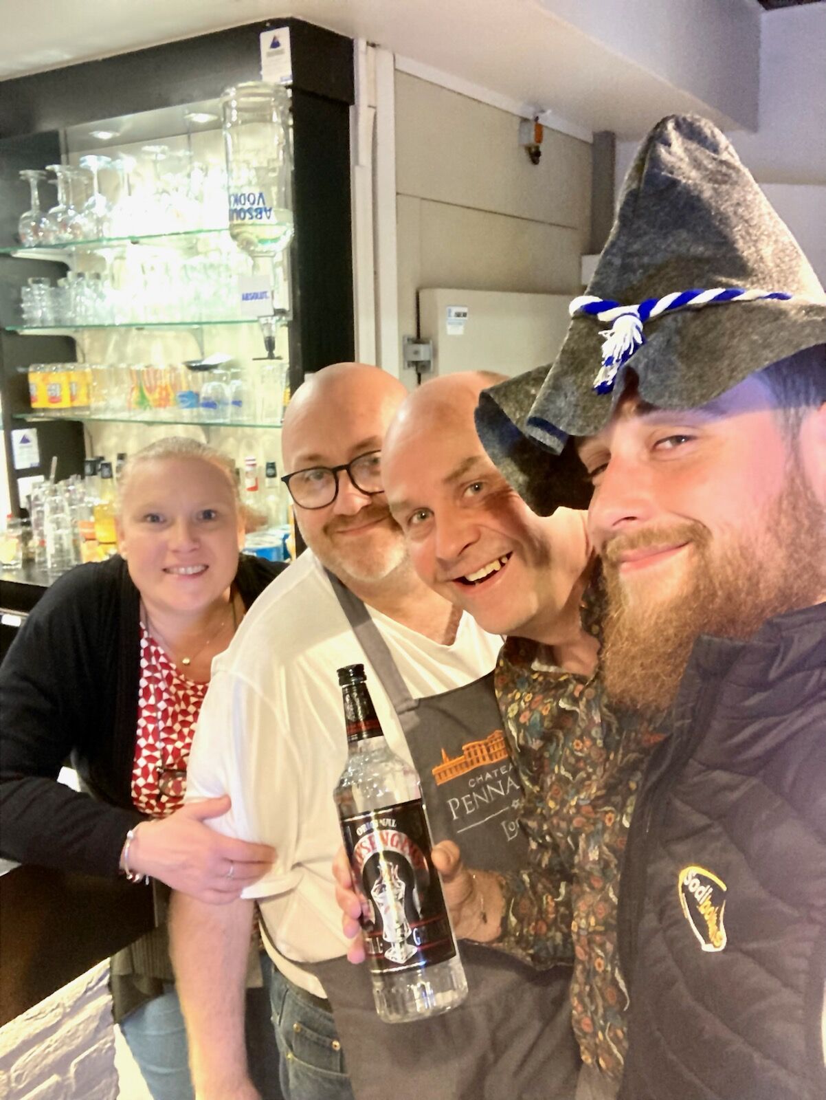 Les Boss et leur partenaire commercial depuis 16 ans