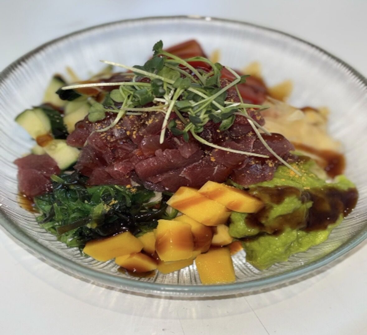 Poke atún fresco 