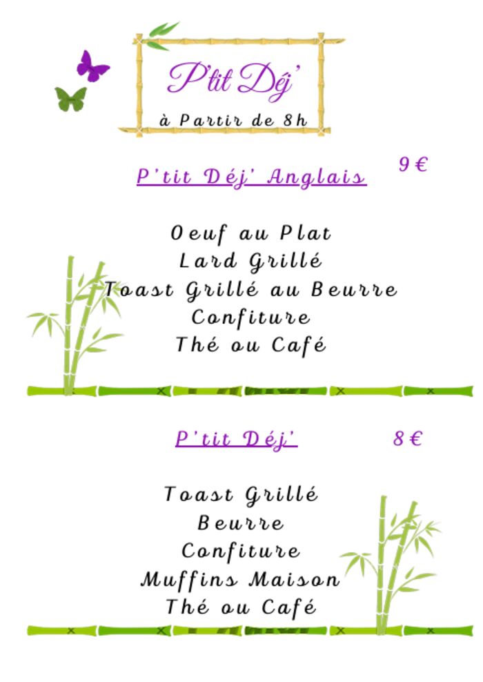 🍳P'tit dèj' (Septembre