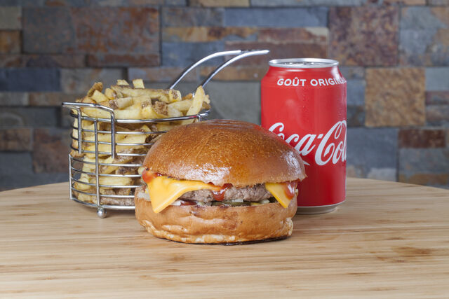 Menu Cheese Burger Authentic