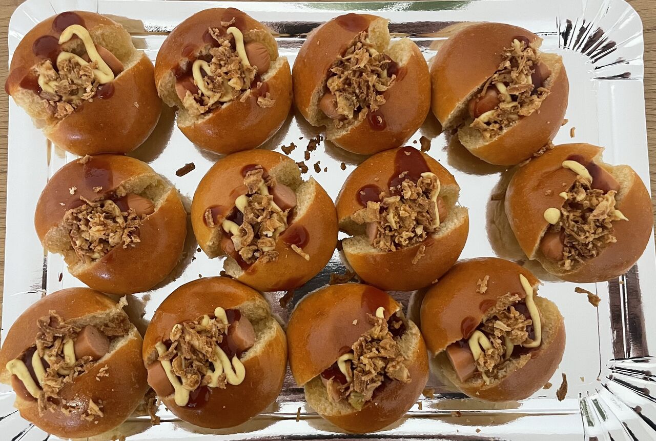 Mini hot-dogs