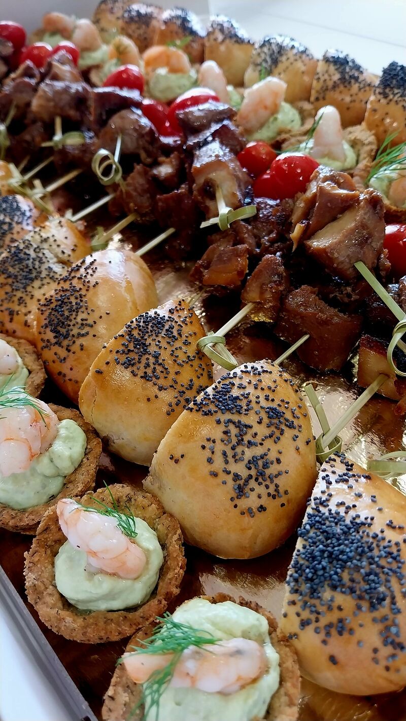 Plateau pièces de cocktail diverses