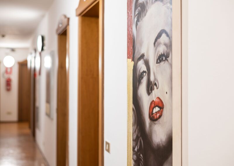 Hotel Da Rita. Interni struttura