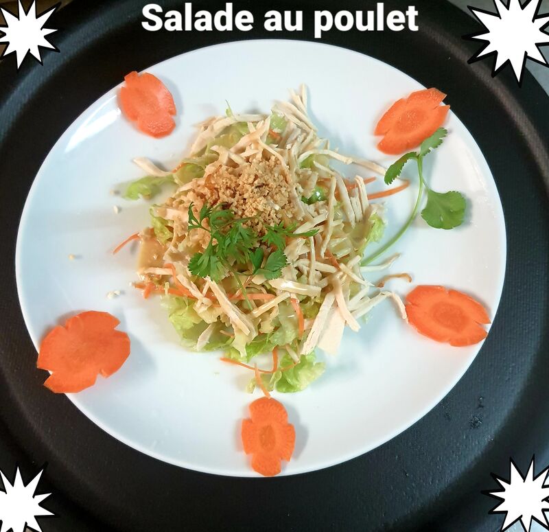 Salade au poulet 