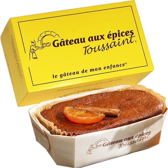 Pain d'épice artisanal de la maison Toussaint - 480gr - 12,03€
