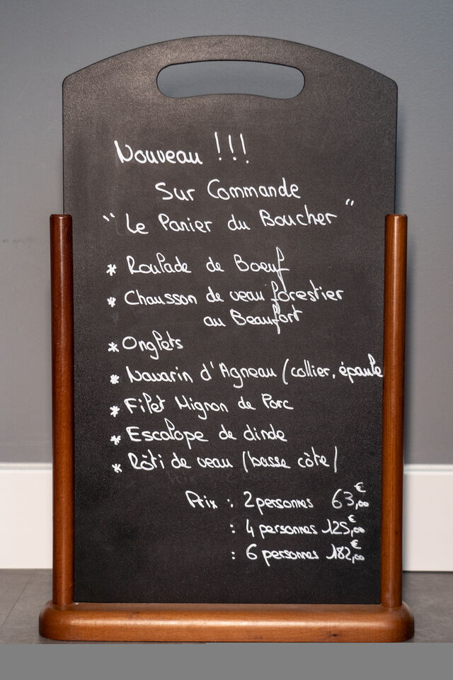 Nouveauté ! Panier du Boucher (sur commande)