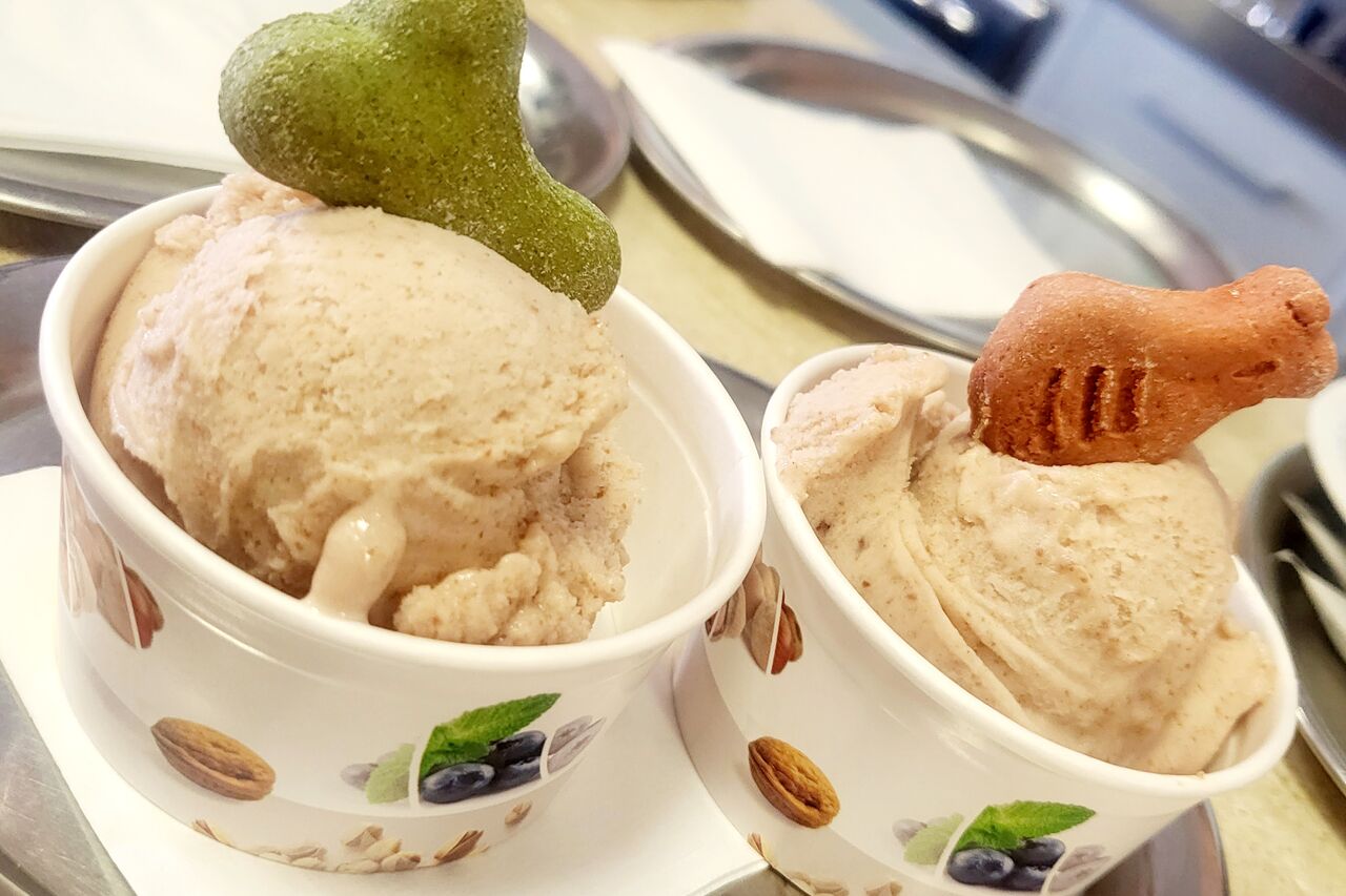 ❗️Hundeeis mit Leberwürst❗️