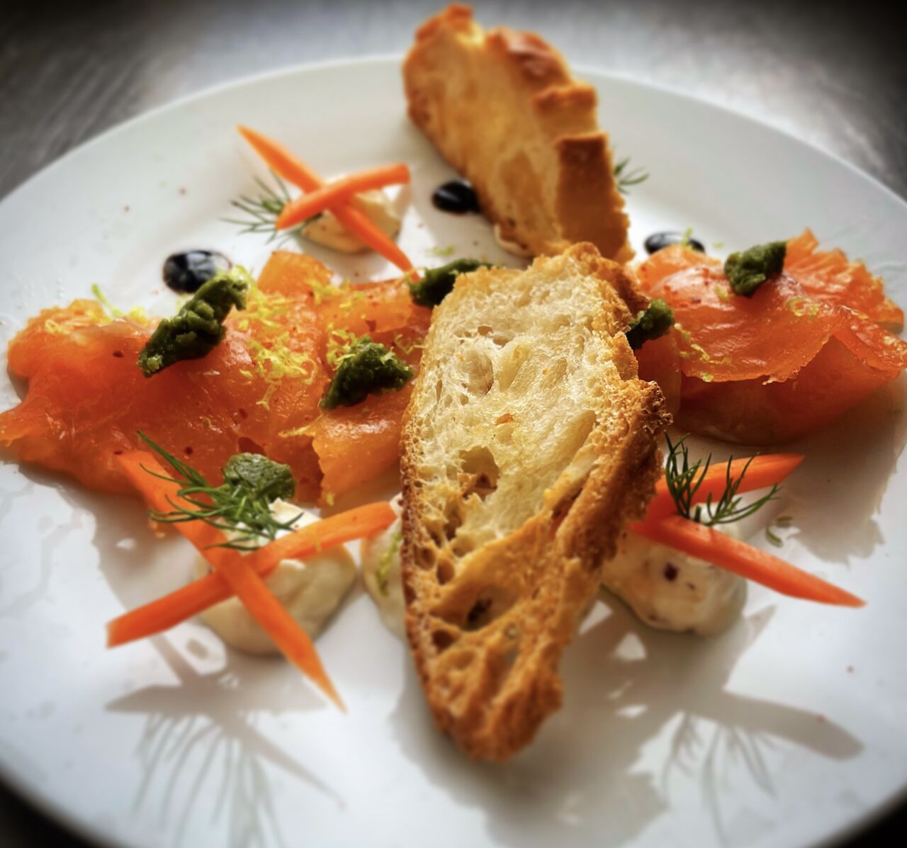 Gravlax de truite