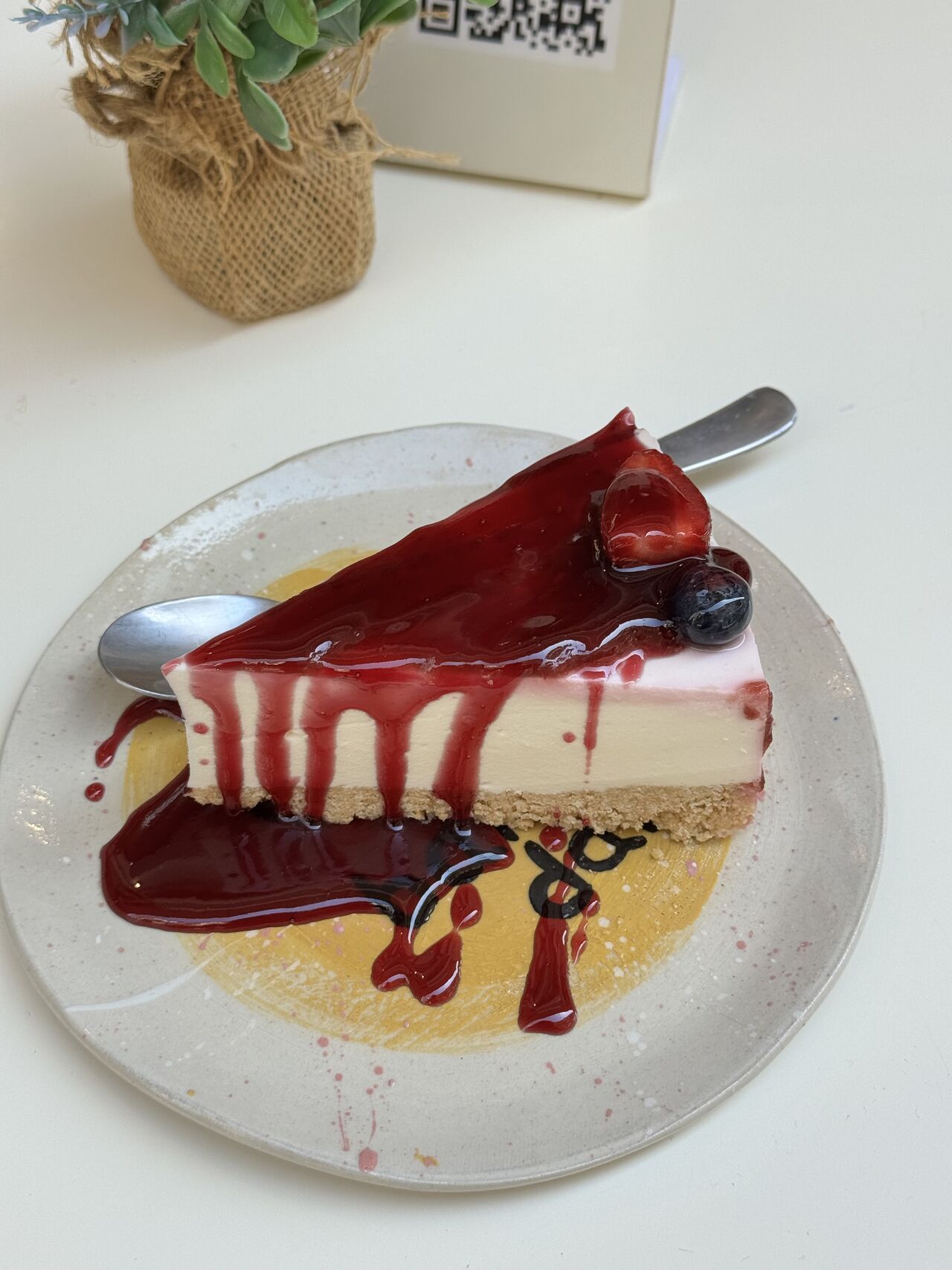 Cheesecake frutos rojos 