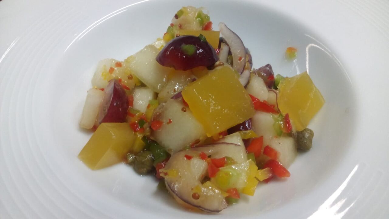 Ensalada con melón