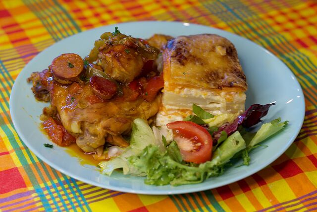 Poulet Poivrons Chorizo 