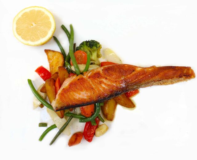 Lachsfilet
