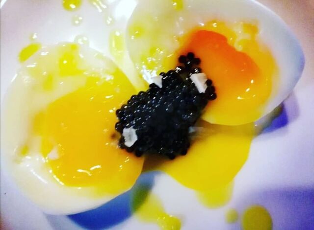 Œuf mollet caviar 