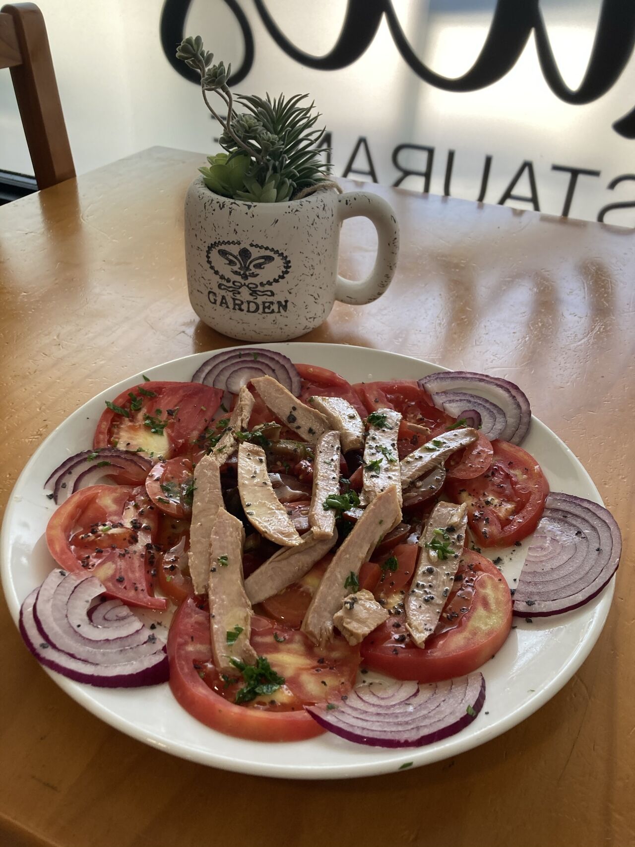 Pimientos con ventresca