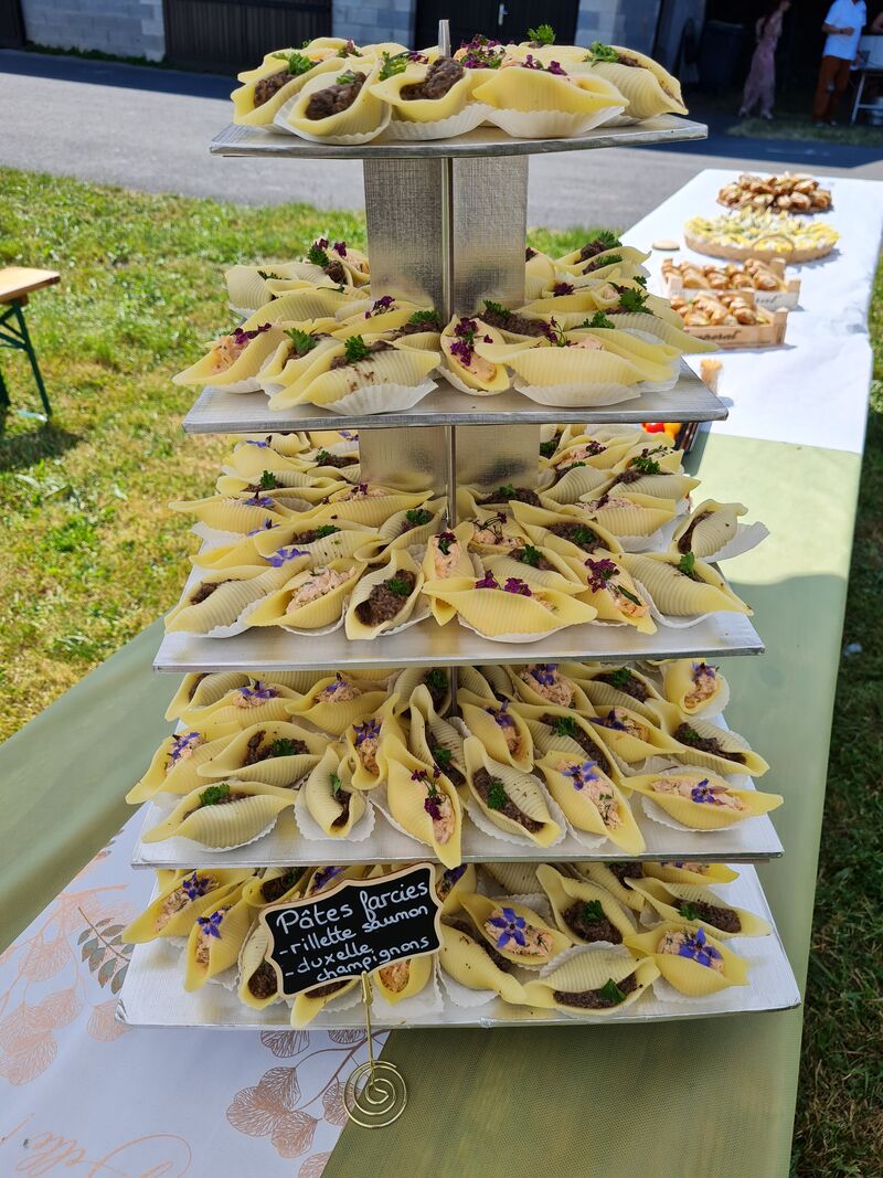 duo de pâtes farcies