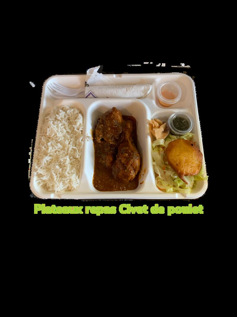 Plateaux repas entrée plat aux choix 