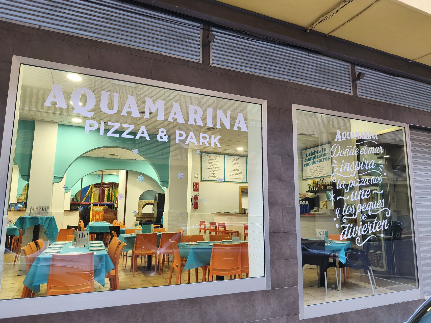 ¿QUÈ ES AQUAMARINA PIZZA&PARK?