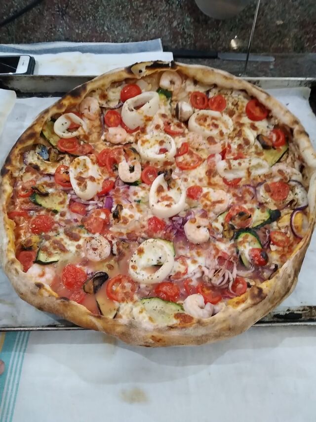 Frutti di mare con zucchine