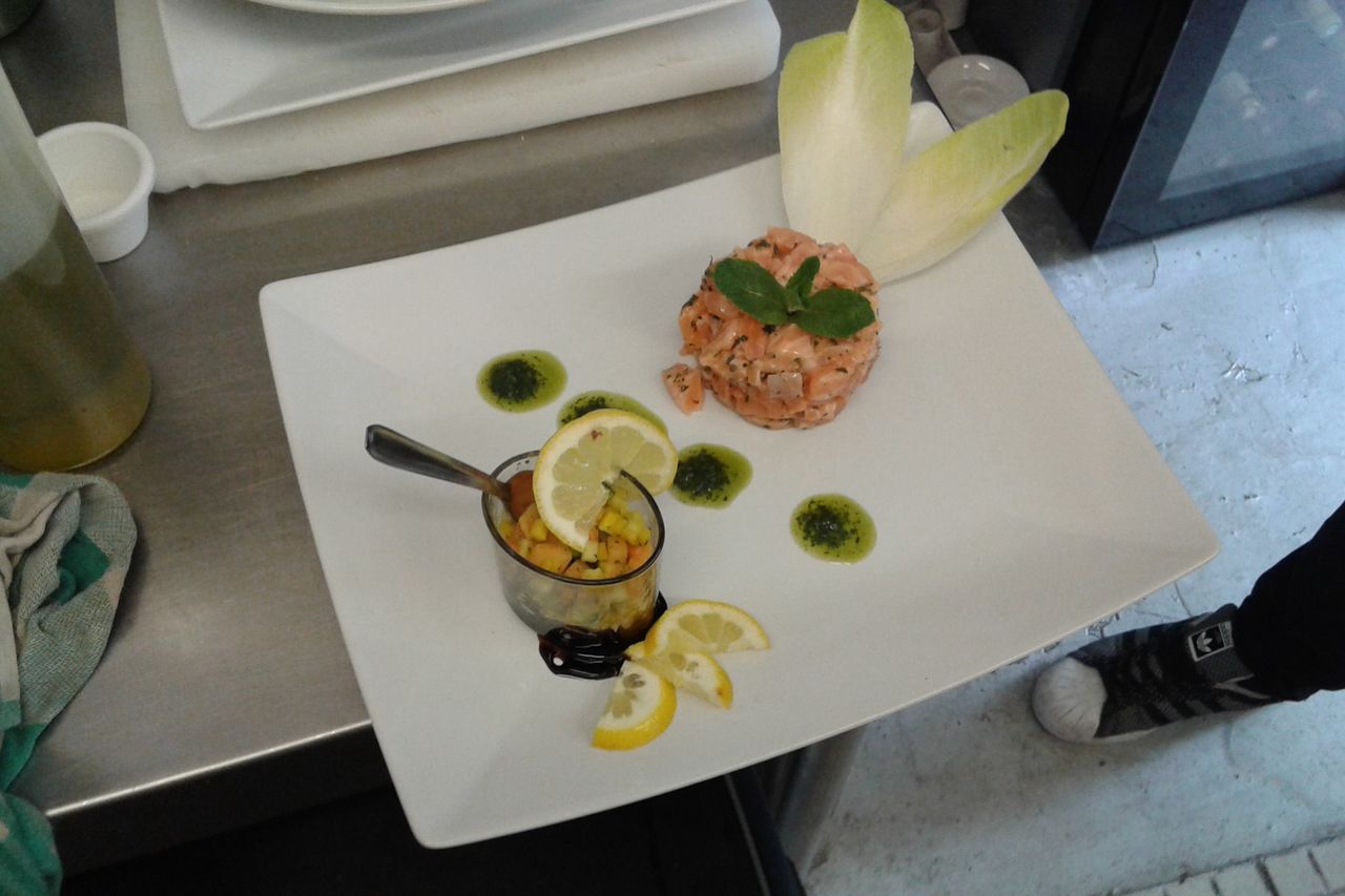 Tartare de saumon...