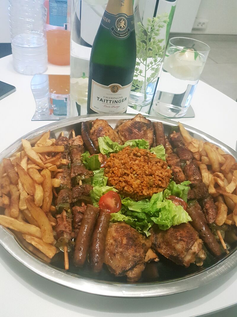 Le plat pour une formule duo