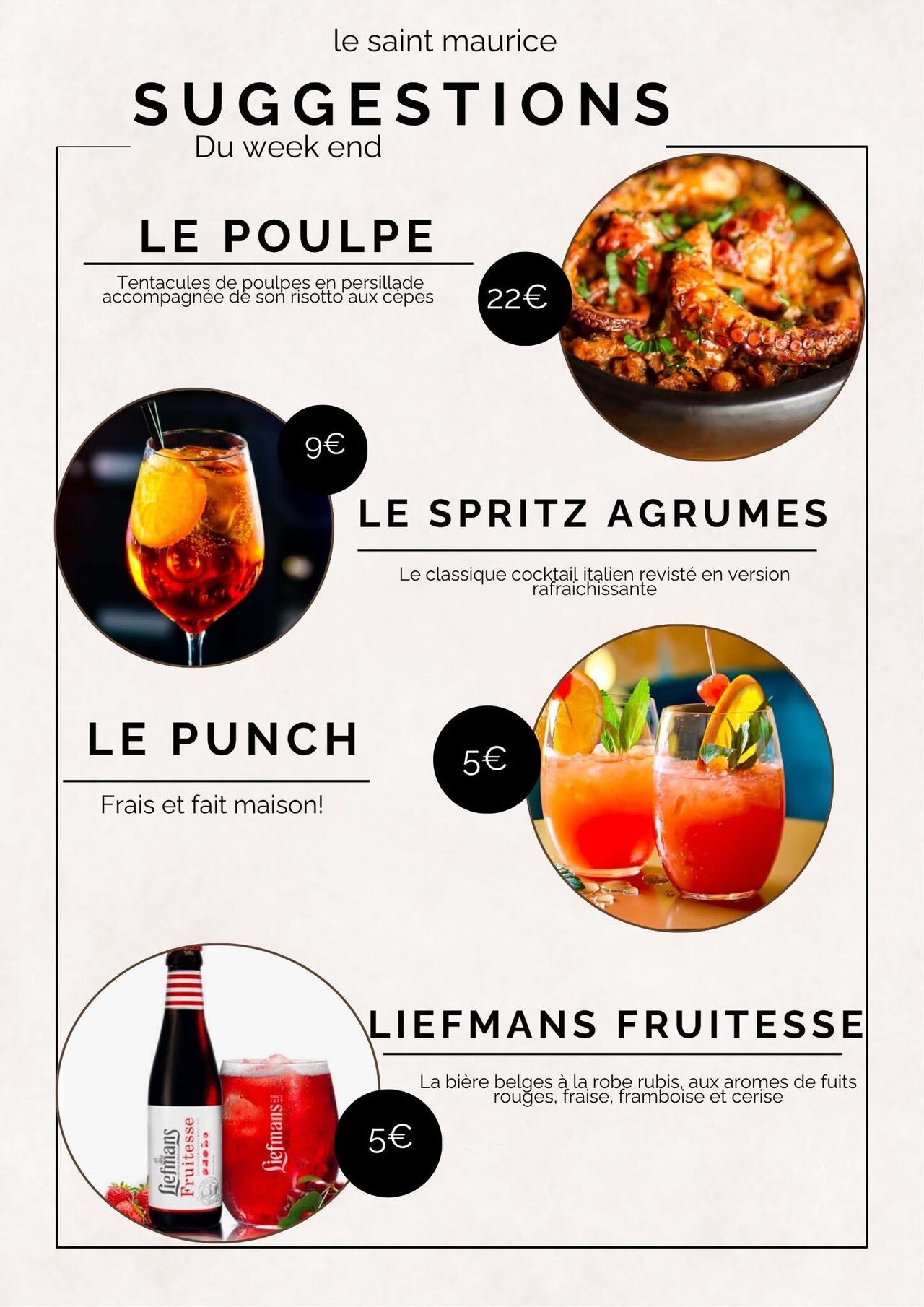 Week-end de 1er Mai