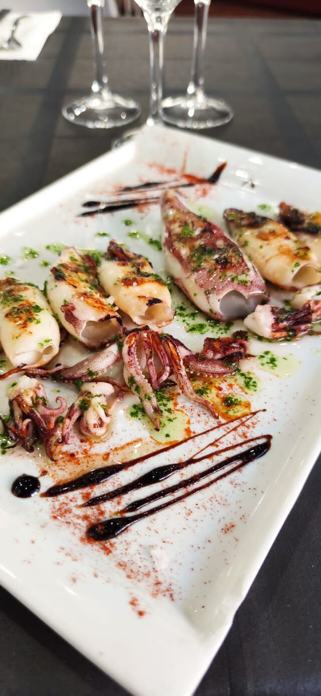 Chipirones a la plancha 