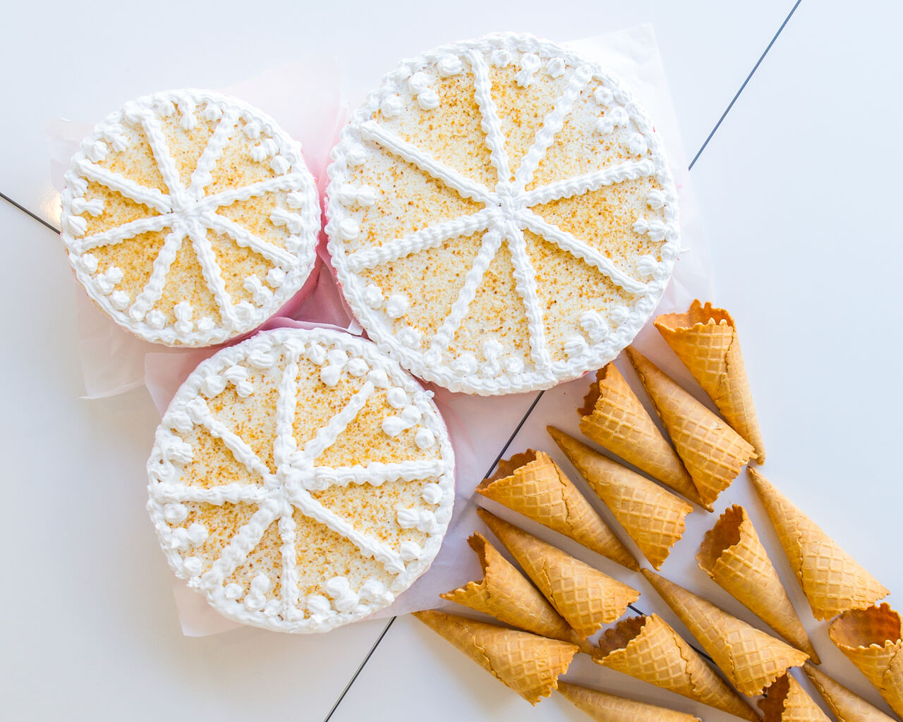 Bolo de gelado NEVEIROS (escolha 3 diferentes tamanhos)
