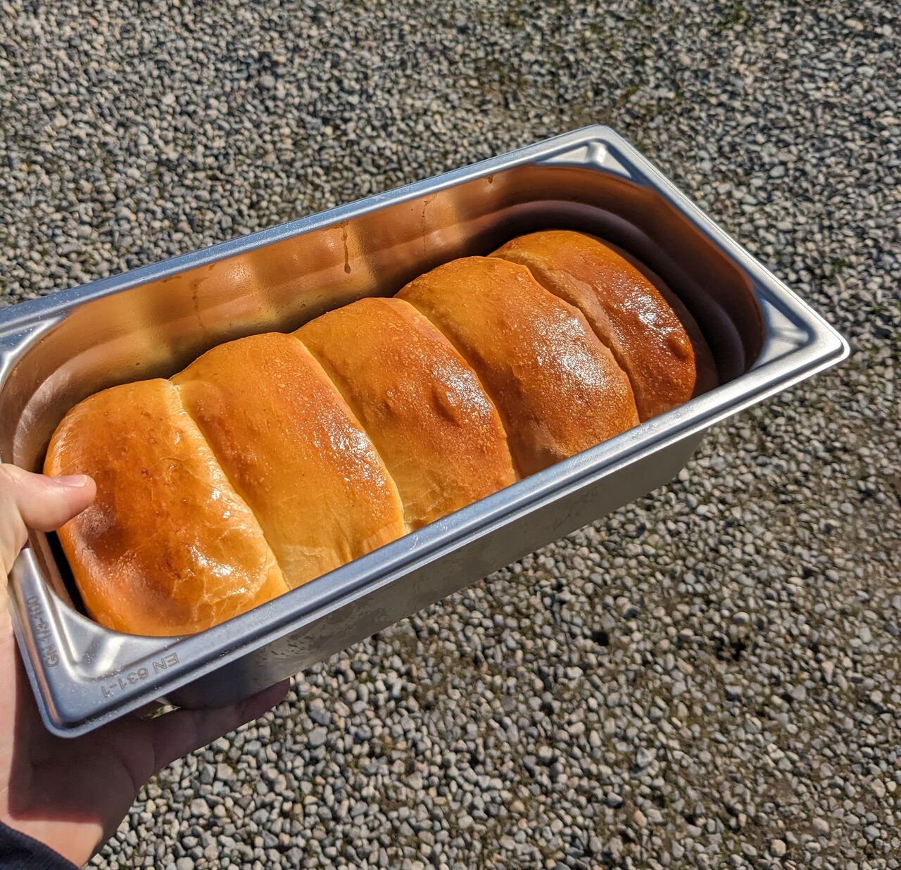 Les belles brioches une fois cuites