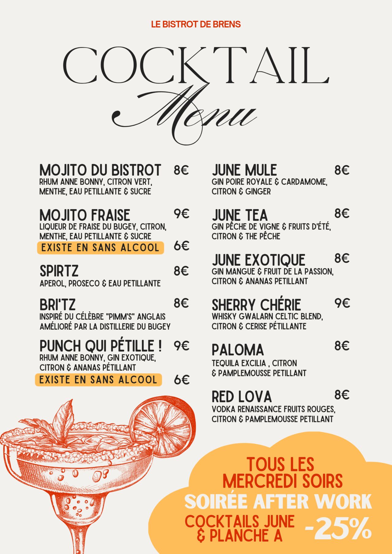 Cocktail estivale