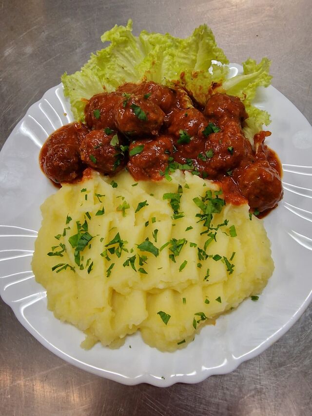 Boulettes de viande à la sauce tomate