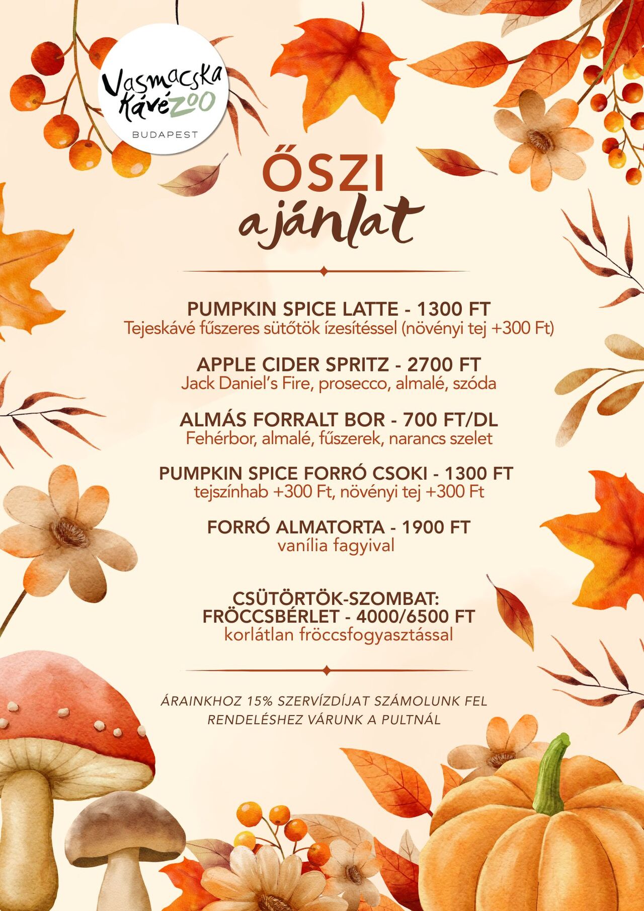 Őszi finomságaink