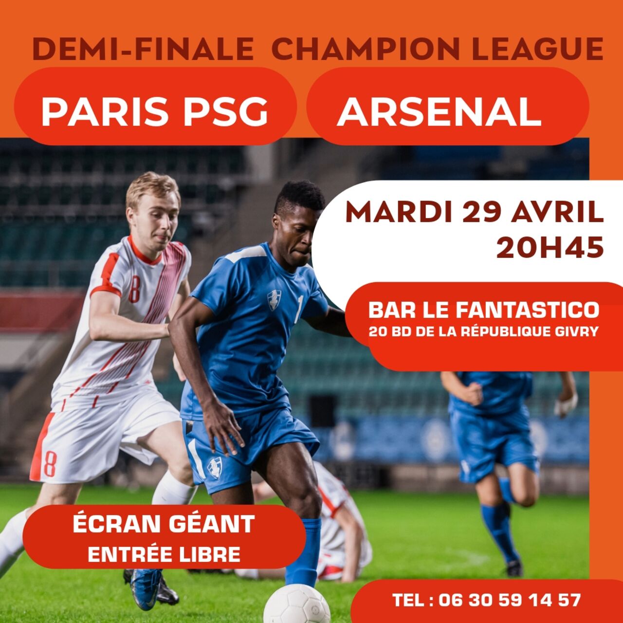 Demi-Finale Champion League PSG / ARSENAL