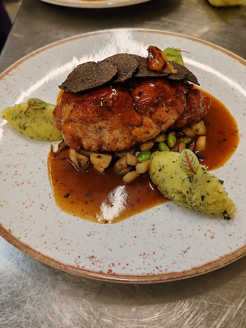 Ris de veau à la truffe 