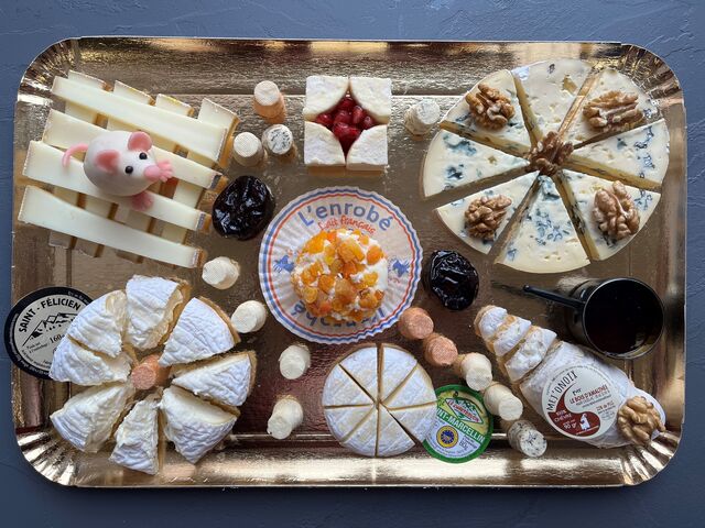 Plateau préparé par nos soins à Noël 