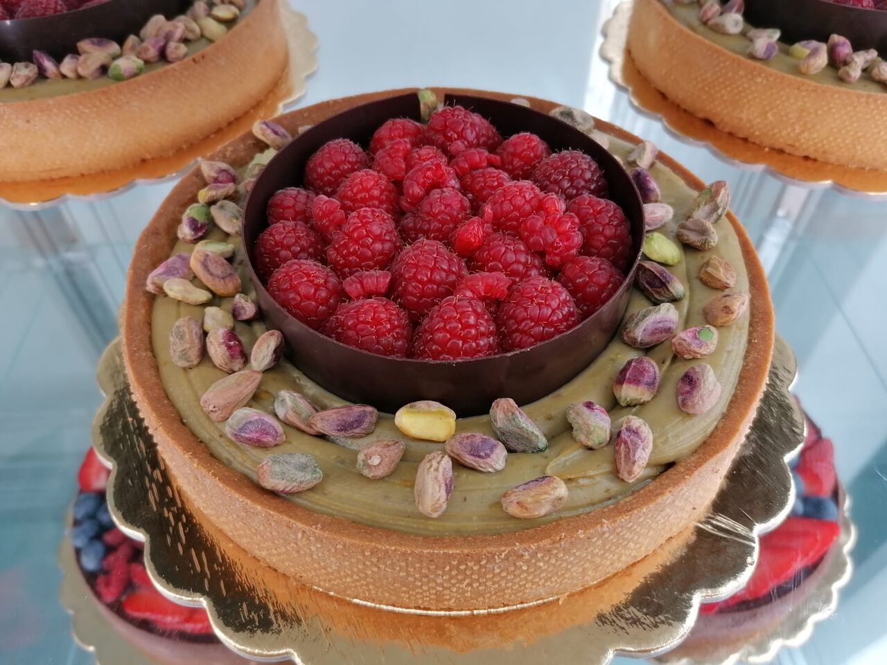 BrasaCrostata pistacchio e lampone