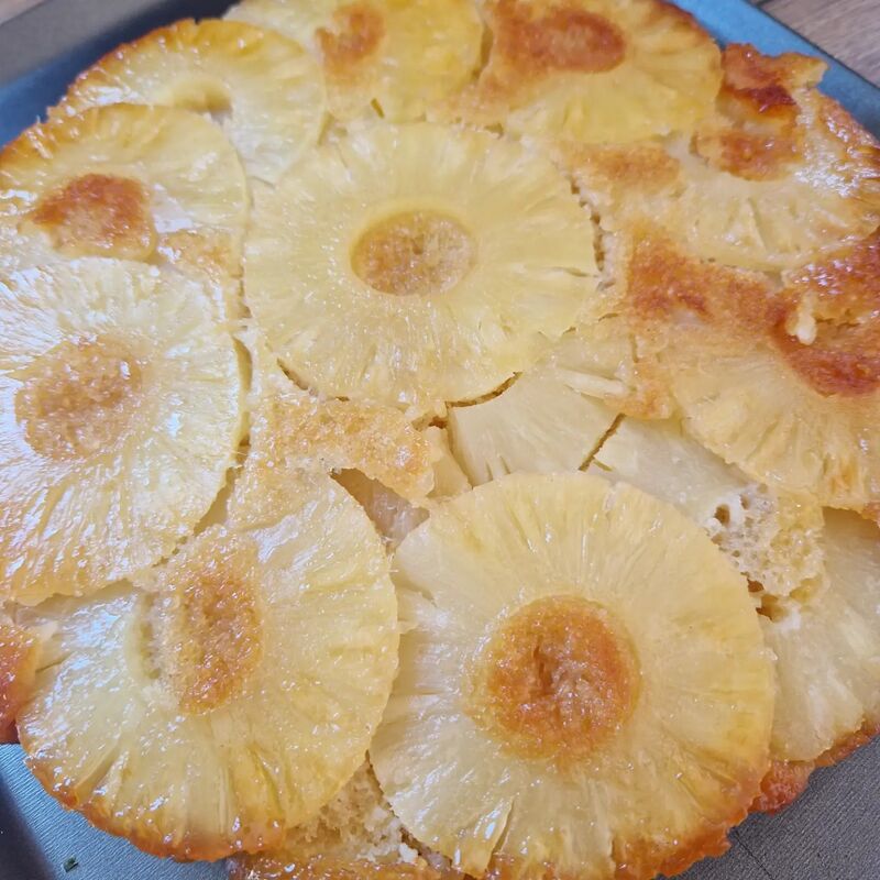 Gâteau antillais à l'ananas