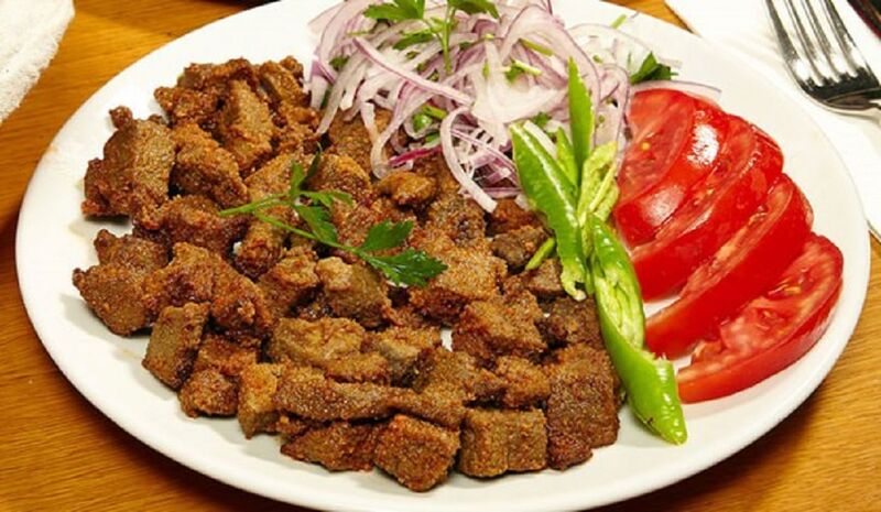 Arnavut Ciğeri - Liver Cooked Albanian Style
