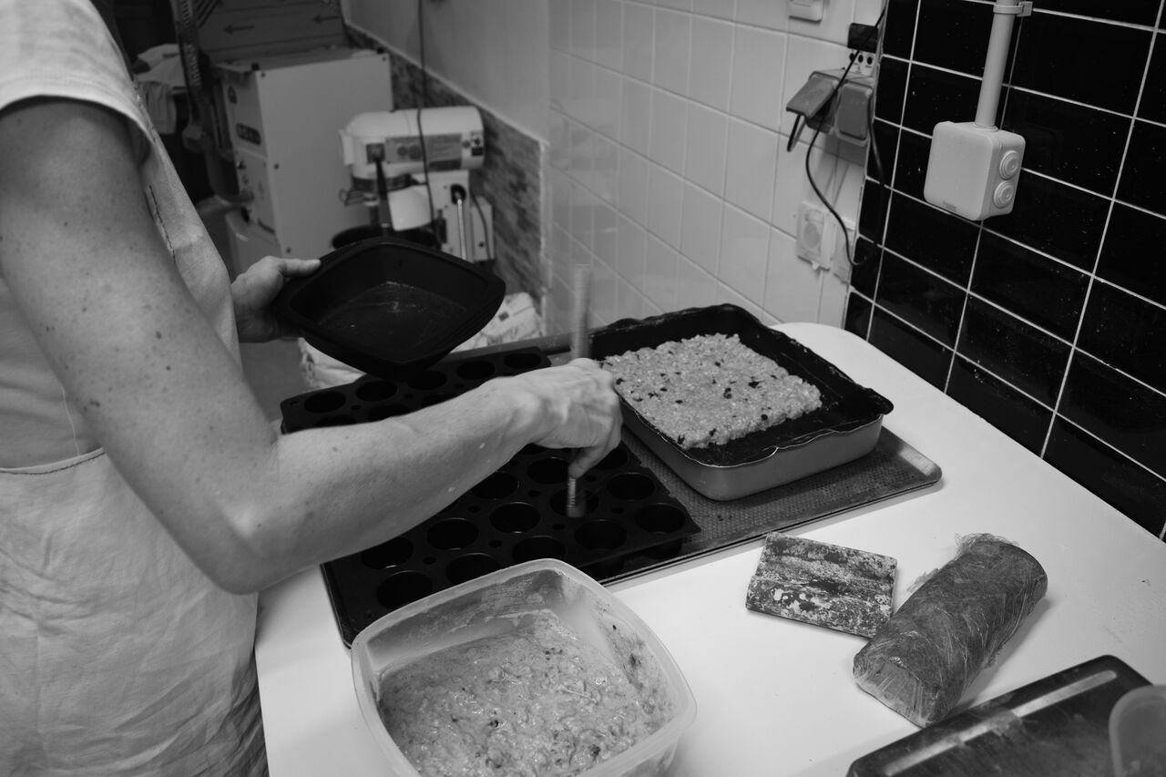 Préparation des pâtes à biscuits