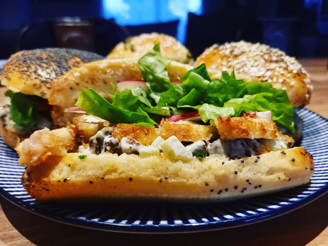 Burger au cordon bleu