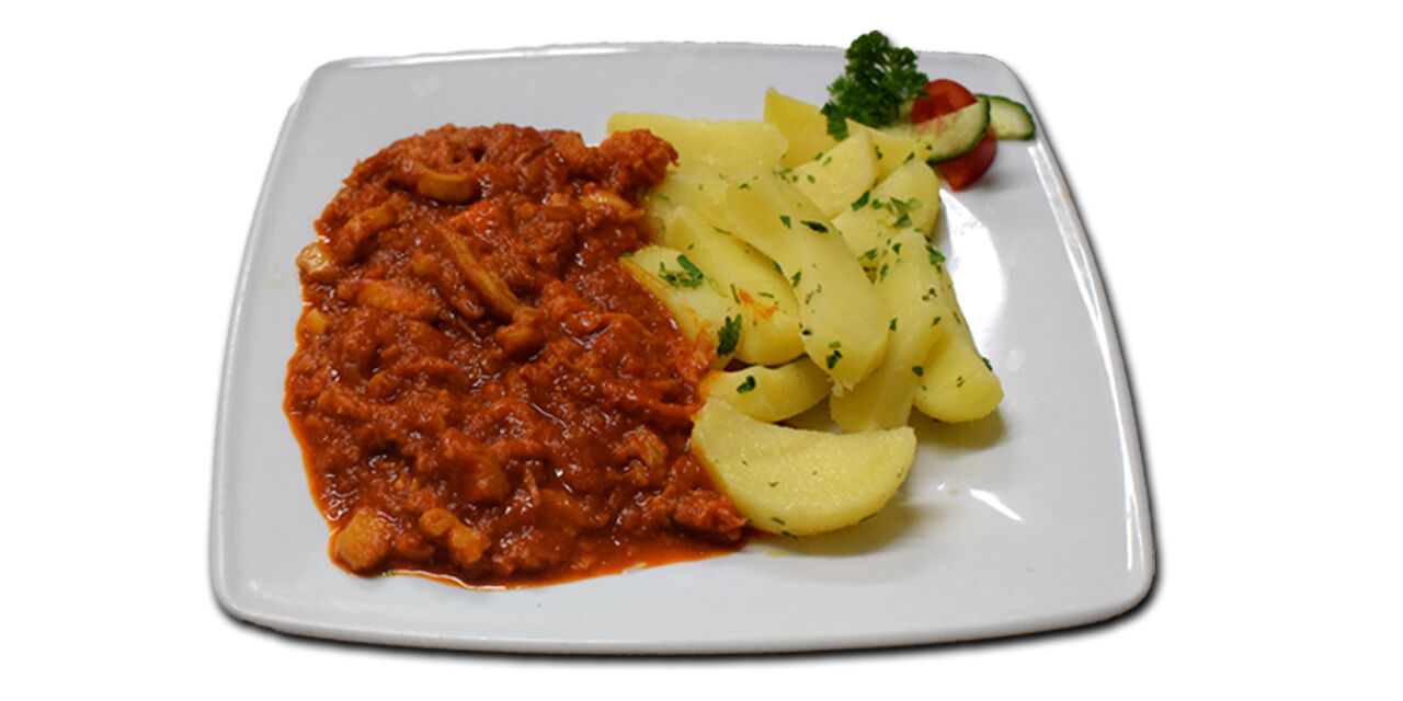 Pacalpörkölt / Tripe stew