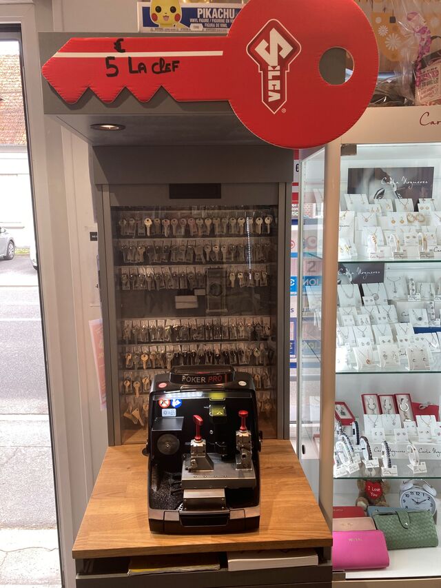 Nous faisons également de la reproduction de clé plate.