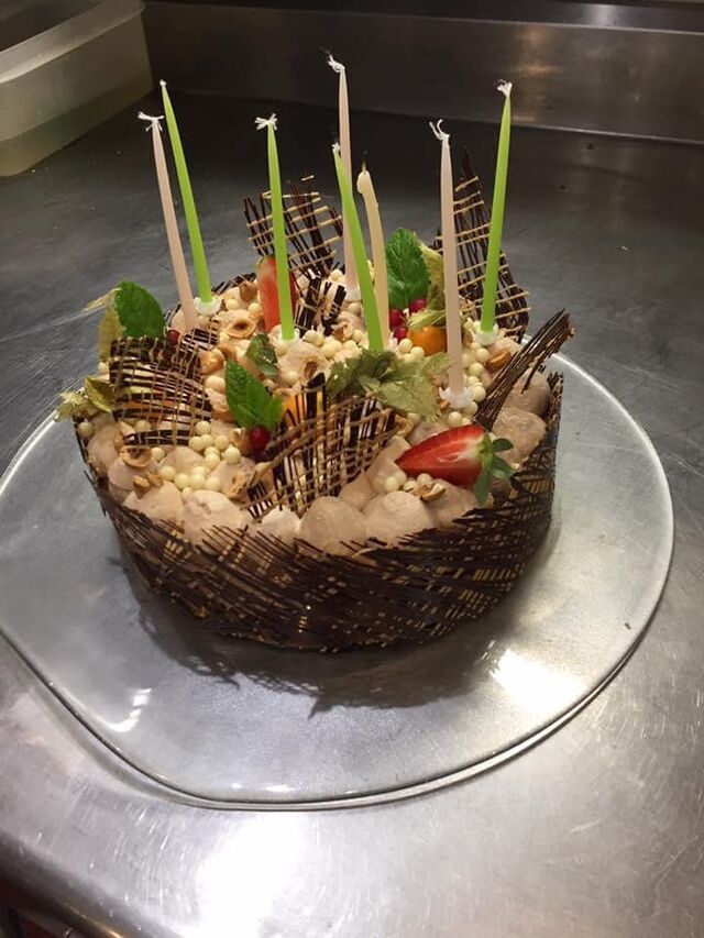 Entremets Chocolat Noisettes