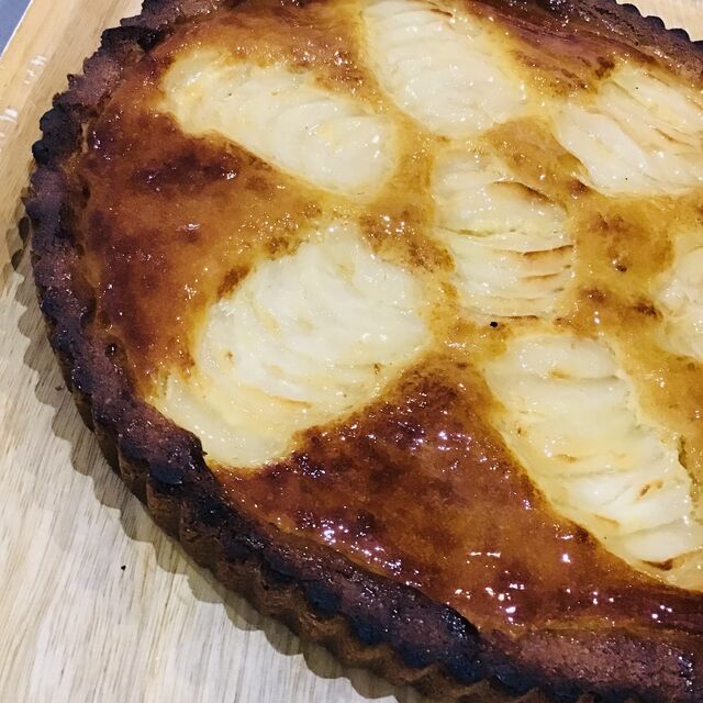 Tarte Poire Amandine