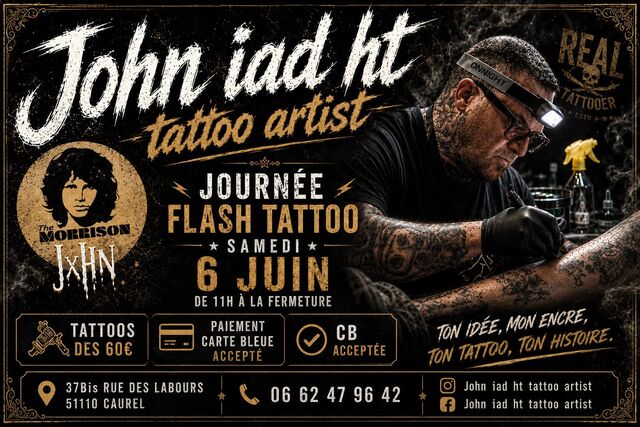 journée tatouage avec John