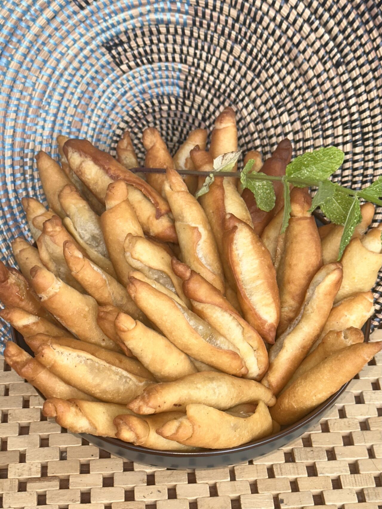 Beignets fourrés au coco frais