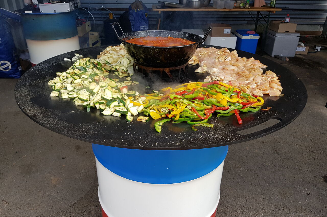 Tortillas Poulet et légumes