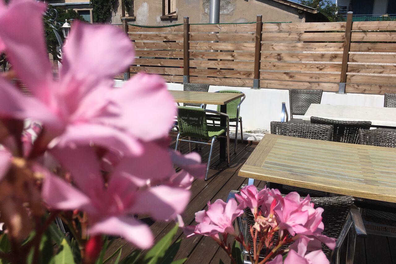 Côté terrasse